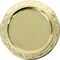 Stainless Steel Charger Plates, 6Pcs Gold Dinner Plate Chargers Round Server Ware